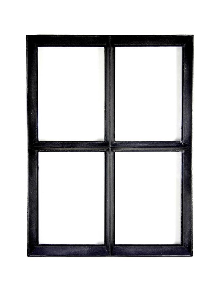 Zwart stalen raam vast model thermisch onderbroken en dubbel, Doe-het-zelf en Verbouw, Glas en Ramen, Ophalen of Verzenden