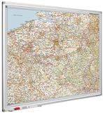 Whiteboard landkaart - België &amp; Luxemburg wegenkaart, Ophalen of Verzenden, Nieuw in verpakking