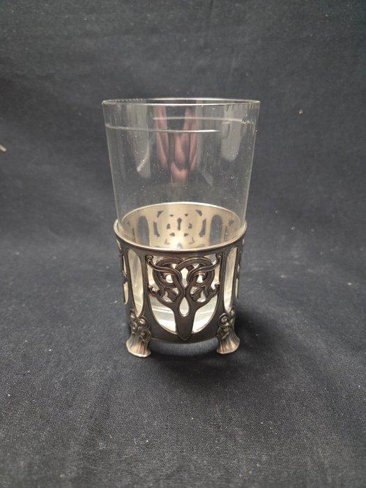 WMF / Geislingen - Bekerglas (12) - Tin, Antiek en Kunst, Kunst | Designobjecten