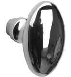 Knopkruk Ei 60x32 mm glans chroom, Doe-het-zelf en Verbouw, Hang- en Sluitwerk, Verzenden, Nieuw
