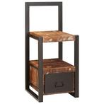 vidaXL Kledinghouder met lade Multikleur Massief Gerecycled, Kleding | Dames, Kledinghangers, Verzenden, Nieuw