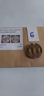 Frankrijk. 2 Euro 2000 With cancelled marks (Zonder, Postzegels en Munten, Munten | Europa | Euromunten