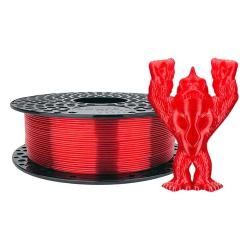 PETG Transparant filament Rood 1.75mm 1kg - Azurefilm, Hobby en Vrije tijd, Elektronica-componenten, Verzenden
