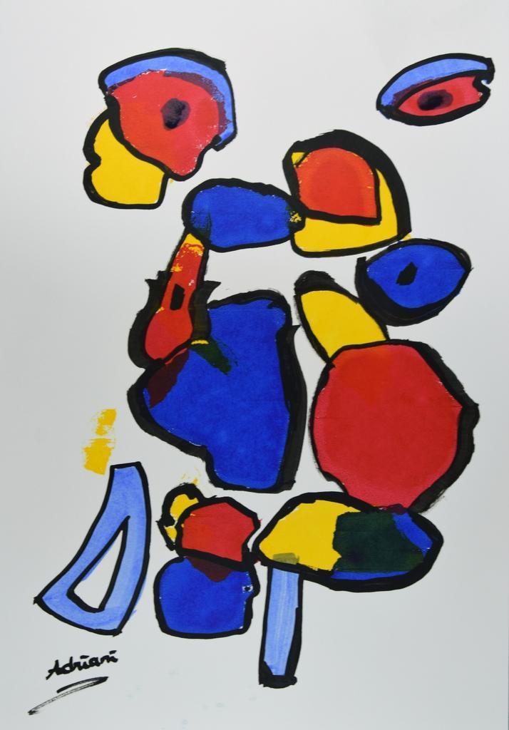 Fine Art Print Henk Adriani, Antiek en Kunst, Kunst | Litho's en Zeefdrukken, Verzenden