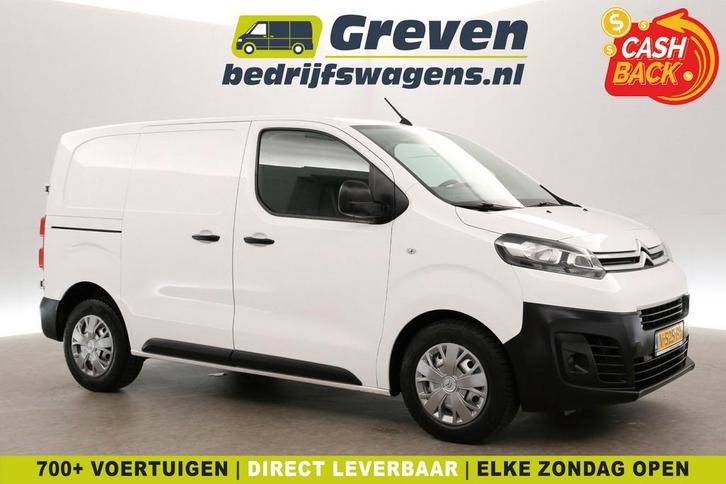 Citroën Jumpy 1.6 BlueHDI L1H1, Auto's, Bestelauto's, Onderhoudsboekje, Lease, Handgeschakeld, Wit, Citroën, Financial lease, Stof