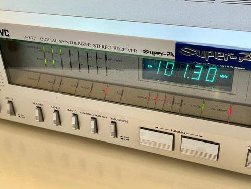 JVC - R-S 77 Solid state stereo receiver, Audio, Tv en Foto, Radio's