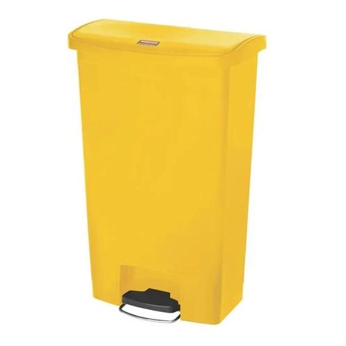 Slim Jim Front Step pedaalemmer | Geel | 68L, Zakelijke goederen, Horeca | Keukenapparatuur, Verzenden