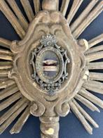 Reliekhouder - Hout, Zilver - 1800-1850 - Reliekornament -