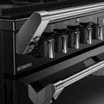 Stoves Richmond Deluxe ST-RCA-RICH-90DF-BLK  90cm Dual Fuel, Witgoed en Apparatuur, Fornuizen, Ophalen of Verzenden, Nieuw