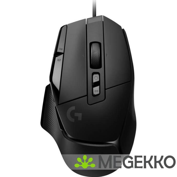 Logitech G G502 X Zwart Gaming Muis + G240 Muismat Combo, Computers en Software, Muizen, Nieuw, Verzenden