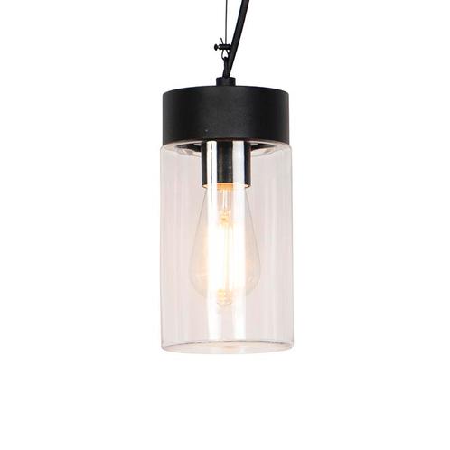 Moderne hanglamp zwart IP44 - Jarra, Huis en Inrichting, Lampen | Hanglampen