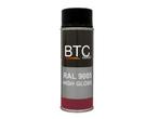 BTC Spray Ral 9005 Zwart Hoogglans 400 ml, Nieuw, Verzenden