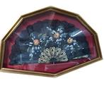 Handwaaier - Satijn - waaierlijst