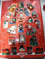 Kerstdecoratie (56) - leuke vintage kerstfiguren/boomhangers, Diversen, Kerst, Nieuw