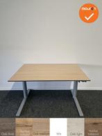 Gispen TM Bureau - Slinger verstelbaar - 120x80 - zilvergrij, Werkplek, Ophalen of Verzenden, Gebruikt, Bureau