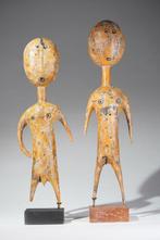 Een houten beeld. - Prampram - Nigeria