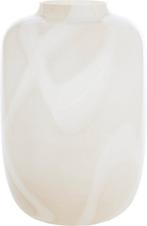 2dekans | Light & Living Vaas Kobala 50cm - Zand/Crème, Ophalen of Verzenden, Zo goed als nieuw