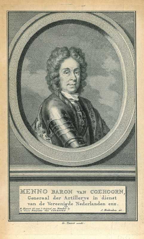 Portrait of Menno, Baron van Coehoorn, Antiek en Kunst, Kunst | Etsen en Gravures