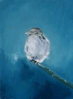 Matthieu van Riel - Bird in Winter, Antiek en Kunst