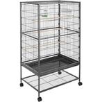 Vogelkooi 131cm hoog - antraciet, Dieren en Toebehoren, Vogels | Hokken en Kooien, Verzenden, Nieuw