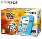 Nintendo 2DS Pokemon Special Sun Edition Als N & Boxed