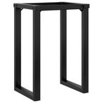 Gietijzeren Tafelpoten O-frame | Tweedekansje | OP=OP, Tafelpoot, 50 tot 100 cm, Nieuw, Metaal