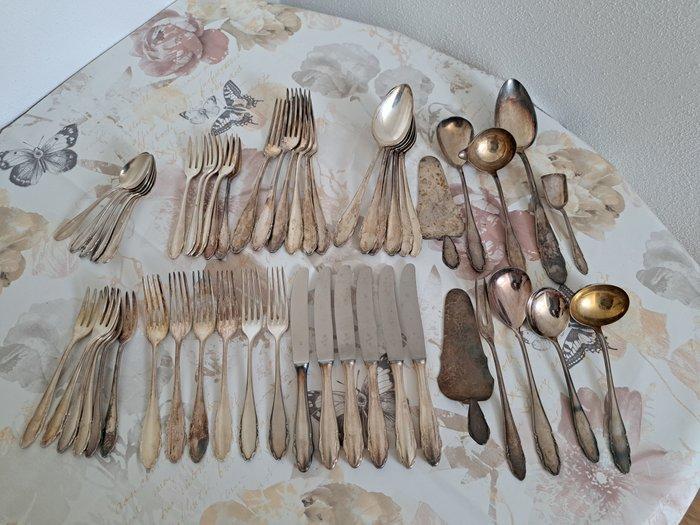 WMF / Geislingen - Bestekset (52) - Verzilverd, Antiek en Kunst, Antiek | Keukenbenodigdheden