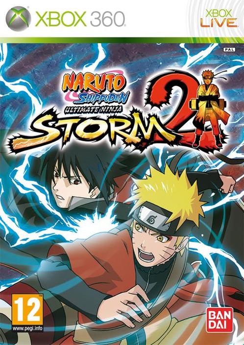 Naruto Shippuden Ultimate Ninja Storm 2-Standaard (Xbox 360), Spelcomputers en Games, Games | Xbox 360, Zo goed als nieuw, Ophalen of Verzenden