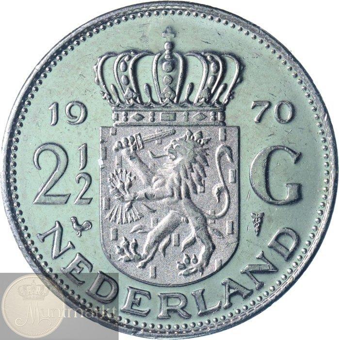 Nederland. Juliana. FDC jaarset / Promotieset 1970 in strip, Postzegels en Munten, Munten | Nederland