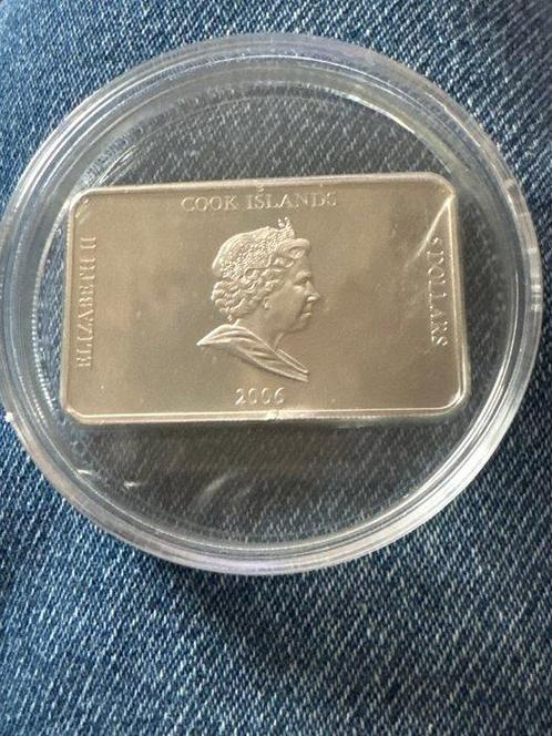 Cookeilanden. 5 Dollars 2006 Urbi et Orbi - mit Swarovski, Postzegels en Munten, Munten | Europa | Niet-Euromunten