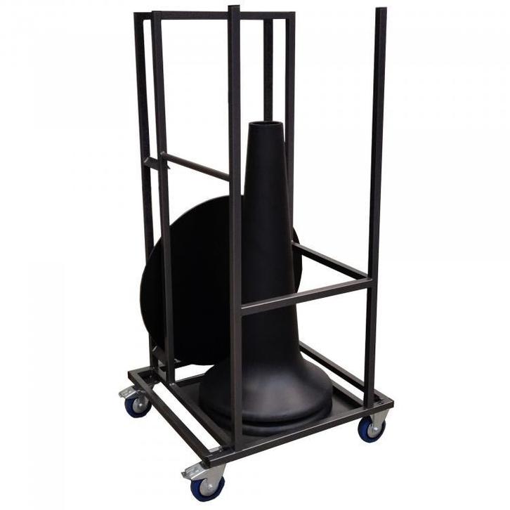 Transportkar Vase | 10 stuks | Hamerslag | 84 x 79 x 173 cm, Zakelijke goederen, Horeca | Keukenapparatuur, Verzenden
