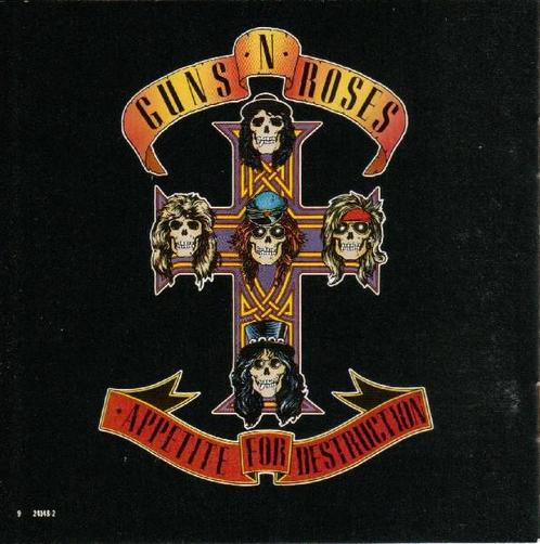 cd - Guns N Roses - Appetite For Destruction, Cd's en Dvd's, Cd's | Overige Cd's, Zo goed als nieuw, Verzenden