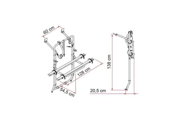 Fiamma Carry-Bike Mercedes Vito Model 2024, Caravans en Kamperen, Kampeeraccessoires, Nieuw