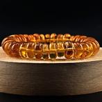 Polijsterde Baltische Barnsteen Armband – Gladde Honing