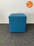 Rohde & Grahl - Poef - met wielen - 47.5x45x45cm - Blauw, Werkplek, Ophalen of Verzenden, Gebruikt, Overige typen
