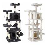Krabpaal 170 cm –Kattenboom met Grot, Hangmat en Speelplekke, Dieren en Toebehoren, Katten-accessoires, Verzenden, Nieuw