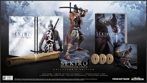 Sekiro Shadows Die Twice (Collectors Edition) (PlayStati..., Spelcomputers en Games, Games | Sony PlayStation 4, Gebruikt, Vanaf 12 jaar