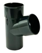 Nicoll PVC-Ti T-stuk 67,5 graden mof-spie zwart Ø80, Doe-het-zelf en Verbouw, Ophalen of Verzenden, Nieuw