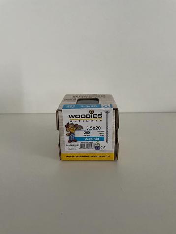 Woodiesschroeven,verzinkt, RVS torx woodies schroeven cheap! beschikbaar voor biedingen