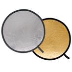 Delamax 2 in 1 reflectiescherm rond 55cm goud/zilver, Ophalen of Verzenden, Nieuw, Overige typen