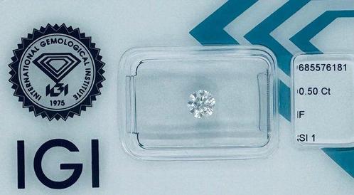 Zonder Minimumprijs - 1 pcs Diamant (Natuurlijk) - 0.50 ct -, Sieraden, Tassen en Uiterlijk, Edelstenen
