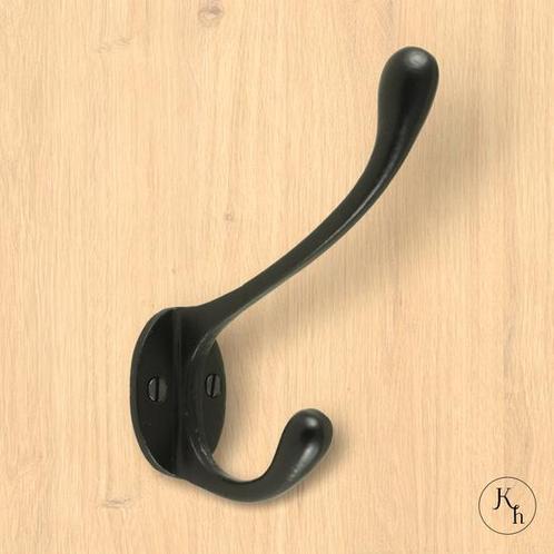 Kapstokhaak zwart Mono, Huis en Inrichting, Woonaccessoires | Kapstokken, Wandhaken, Nieuw, Metaal, 150 tot 200 cm, Ophalen of Verzenden