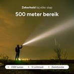 Tweedekans | Zaklamp LED oplaadbaar - 2 stuks - incl, Ophalen of Verzenden, Zo goed als nieuw