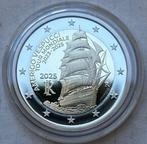 Italië. 2 Euro 2025 Amerigo Vespucci (2 monete) Proof + BU