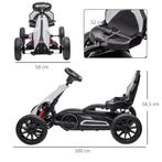 TRUUSK Kinder Elektrische Kart 12 V 3-5km/h Drift Kart Met 2, Verzenden, Nieuw
