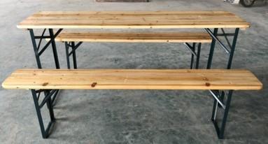 MaxxGarden Biertafel - picknickset tafel met banken - 167..., Tuin en Terras, Tuintafels, Nieuw, Verzenden