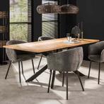*WOONWINKEL* Eettafel Visgraat Eiken Fineer, Huis en Inrichting, Verzenden, Nieuw
