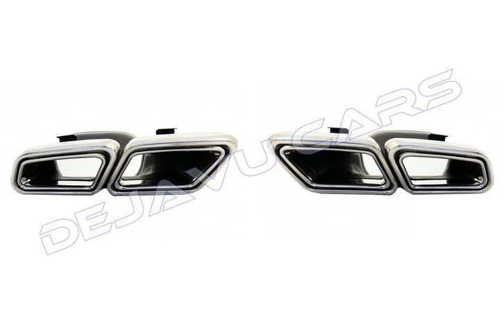 AMG Look Uitlaat tips voor Mercedes Benz E-Klasse W212, Auto diversen, Tuning en Styling, Ophalen of Verzenden