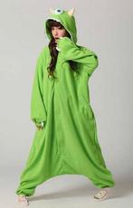 Onesie Mike Pak Monsters Inc. Groen M-L Monsterpak Monster K, Kleding | Heren, Carnavalskleding en Feestkleding, Carnaval, Maat 48/50 (M)