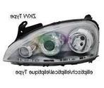 OPEL CORSA C, 2003-2006 - KOPLAMP, TYC, H7 + H7, elektr v..., Nieuw, Opel, Verzenden